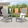 Folding Weather Resistant Adirondack Chair D596
