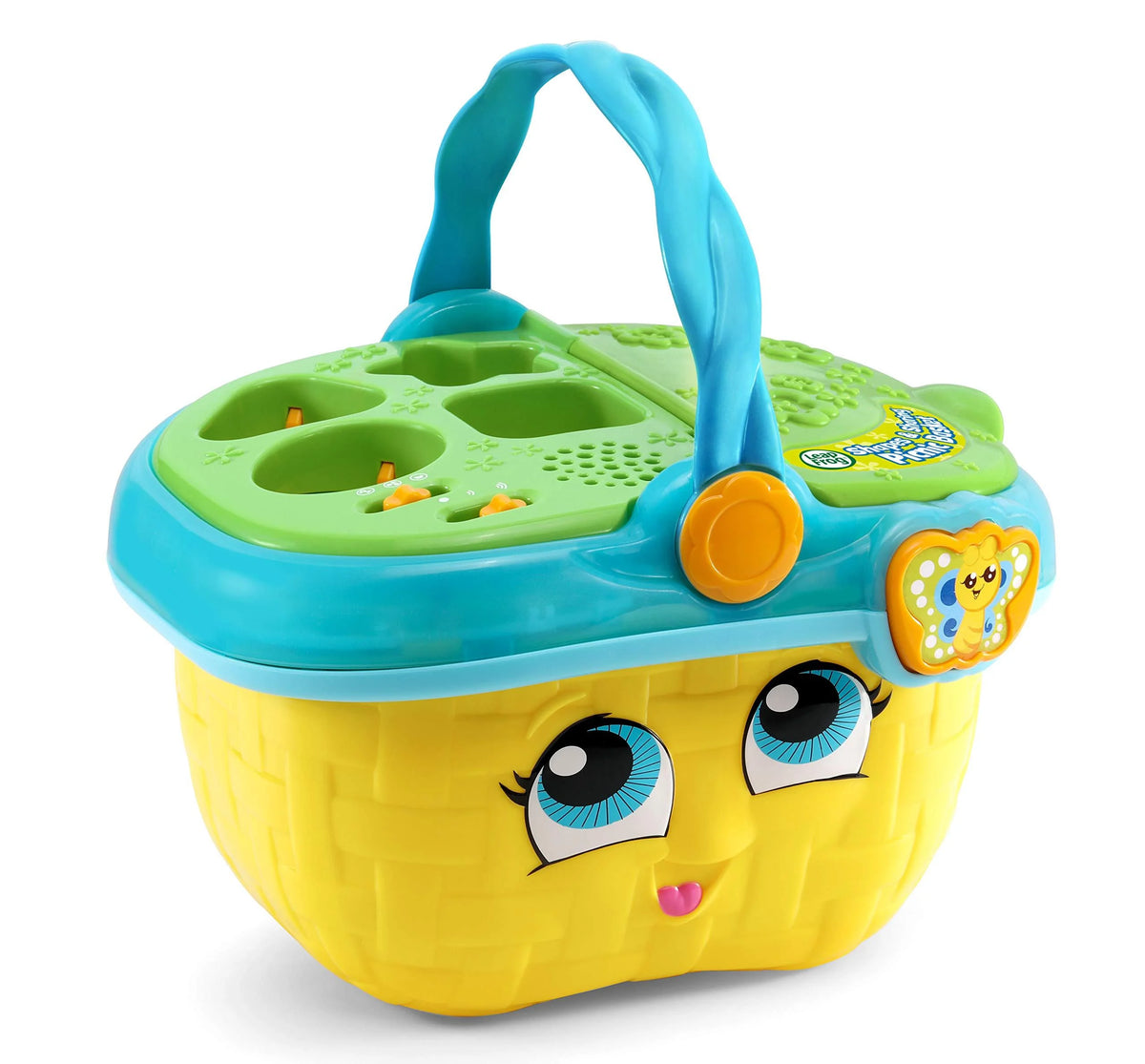 Yellow Shapes and Sharing Picnic Basket E9594