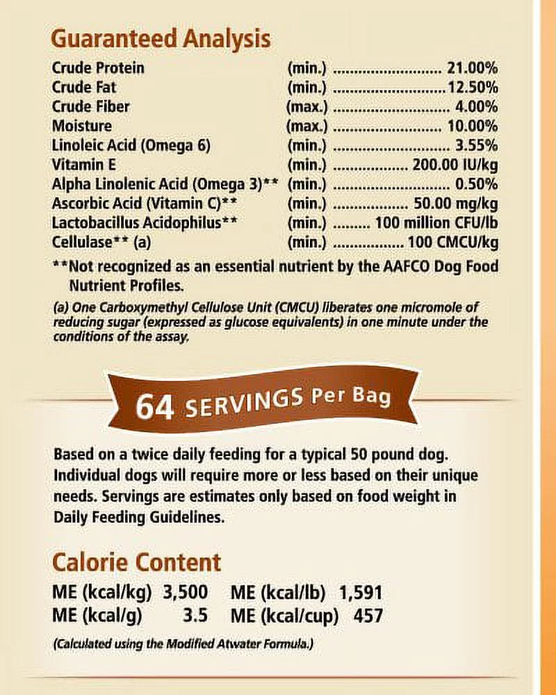 Lamb Meal & Rice Dry Dog Food, 5 lb P414845