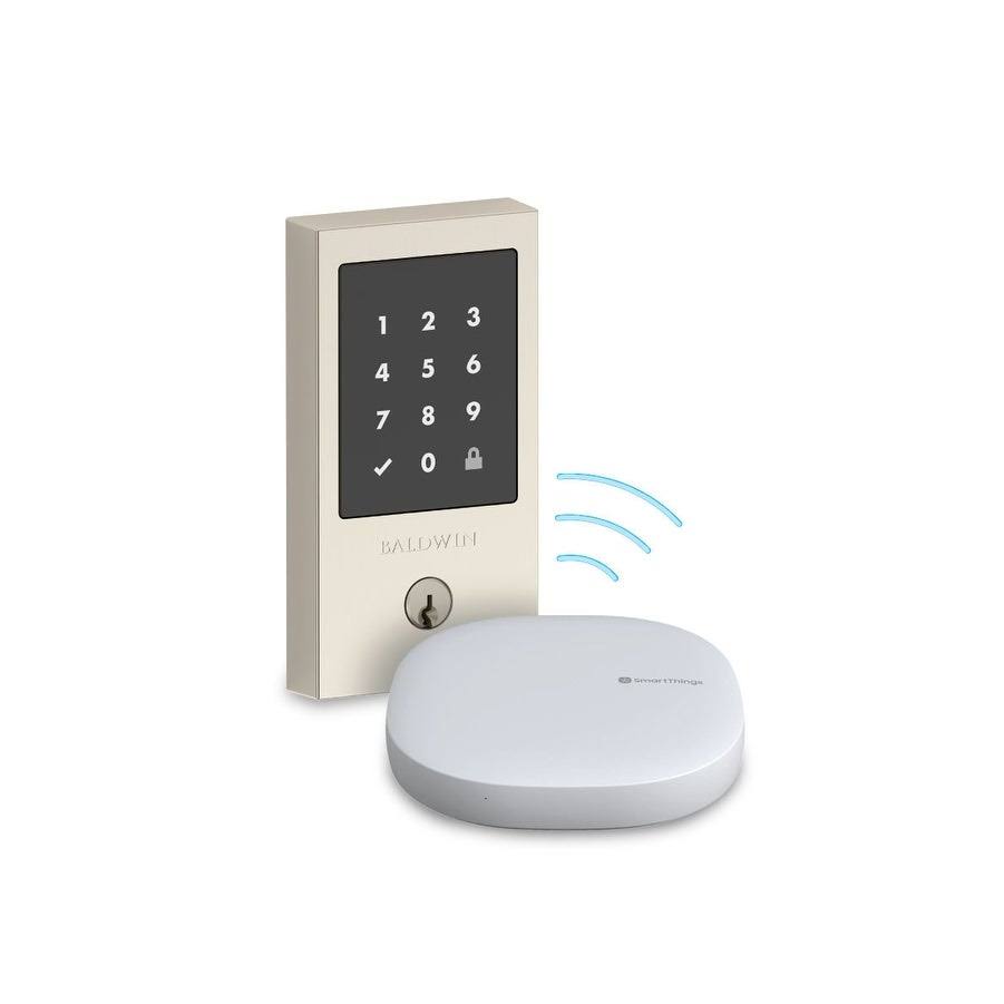 Polished Chrome Touchscreen Electronic Deadbolt I3415