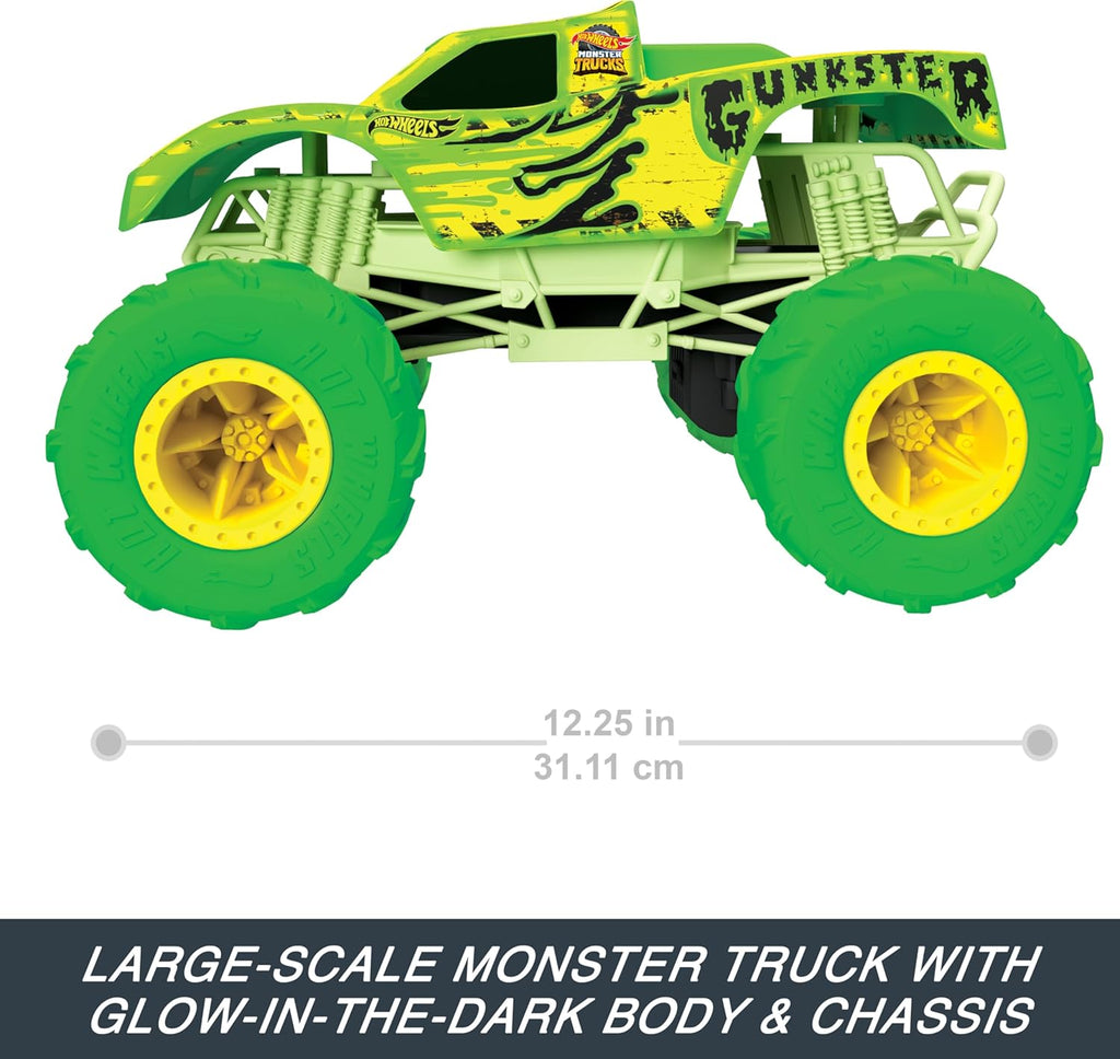 1:15 Scale Remote-Control Monster Truck with Glow in The Dark Tires C1719