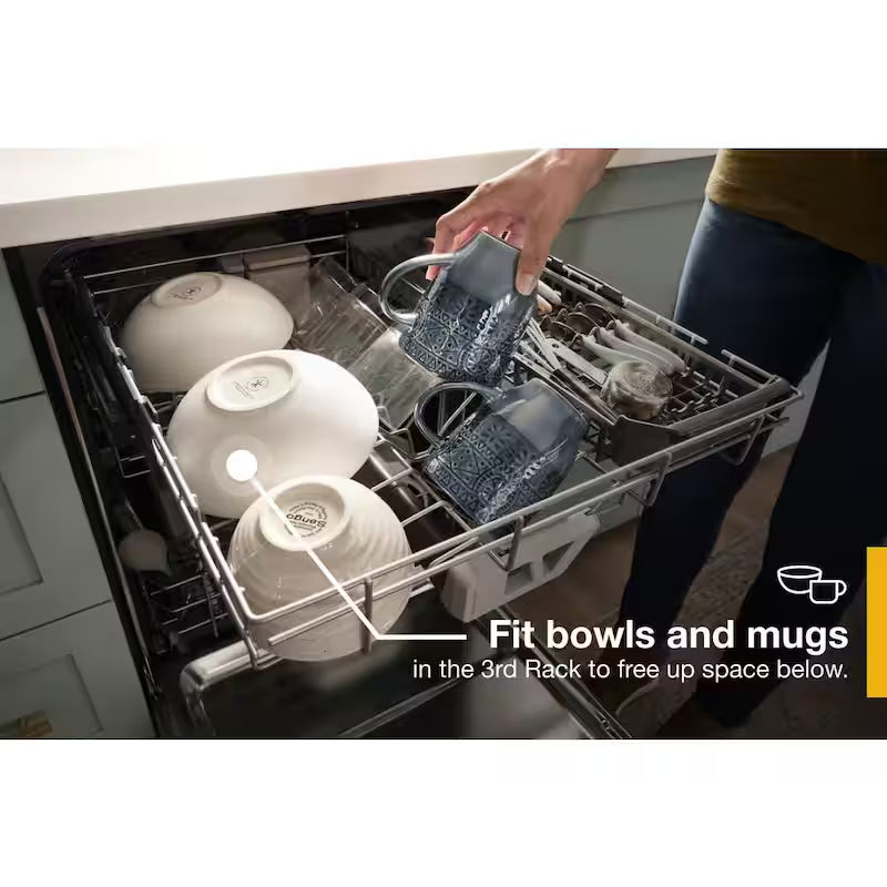Stainless Steel Dishwasher with 3rd Rack M69697