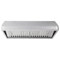 36 in Ducted Under Cabinet Range Hood in Stainless Steel with Push Button Controls, LED Lighting and Permanent Filters C273403