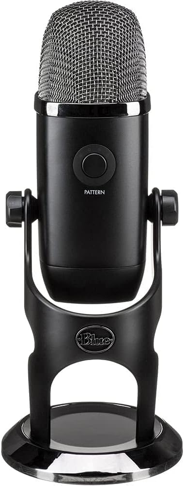 Blue YETI X Pro Condenser USB Microphone Bundle with Headphone and Pop Filter E938913