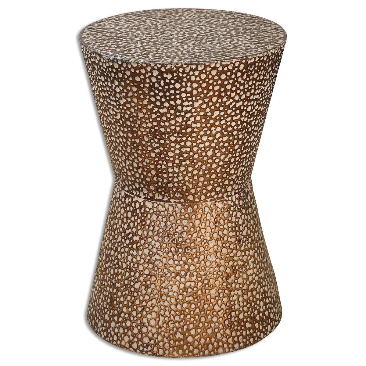 19.88 inch Drum Shaped Accent Table W125135