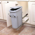 8.375 in. x 17.3125 in. x 20.125 in. Cabinet Pull Out Single Soft-Close Trash Can W550