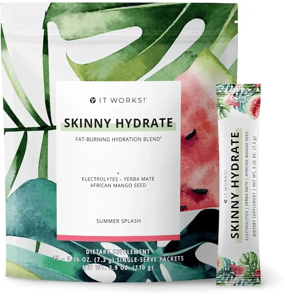 15 Single-Serve Packets Green Tea Green Coffee Extracts Hydration Blend I306741