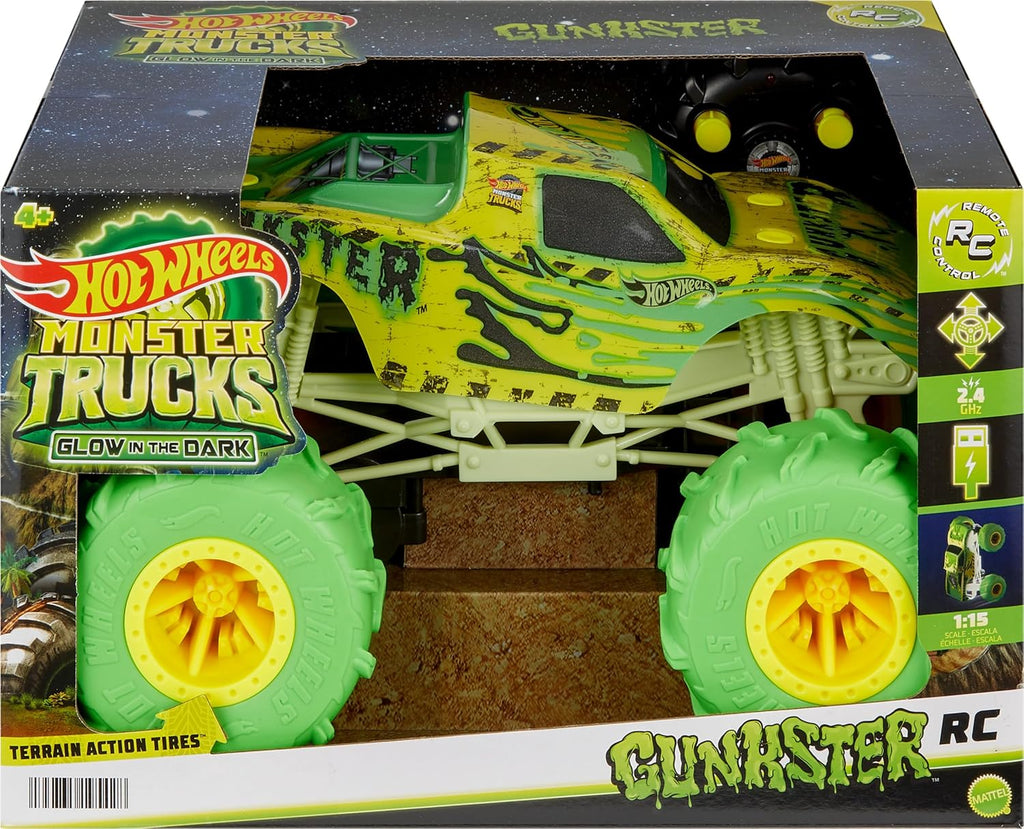 1:15 Scale Remote-Control Monster Truck with Glow in The Dark Tires C1719