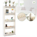 5 Tier Kitchen Bathroom Storage Trolley Cart With Wheels Y8805