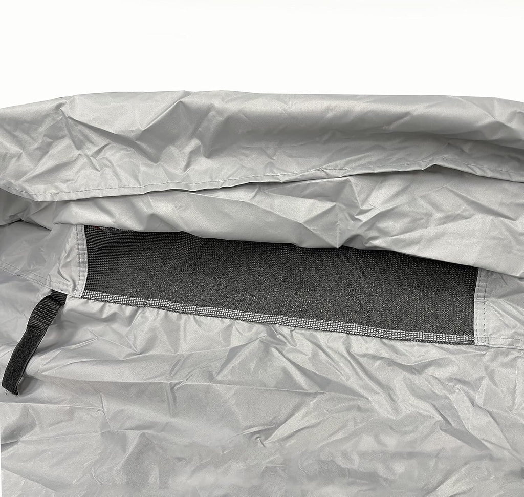 4-Layer 5th Wheel RV Travel Trailer Cover 26'-29'L with Zipper Access D81660
