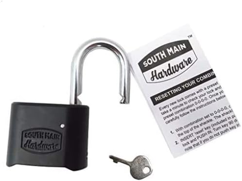 Black Die-Cast Padlock E891140