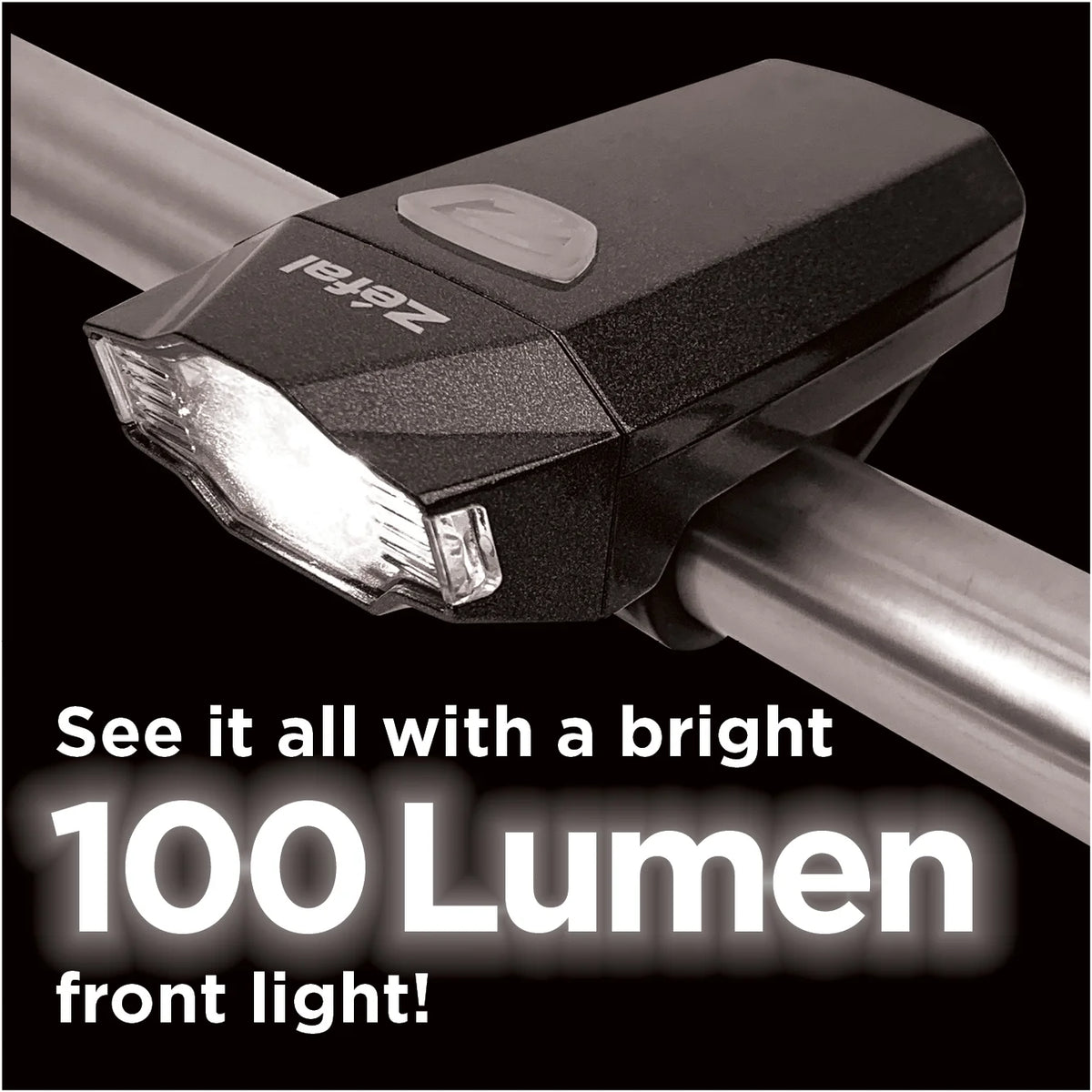 Bike Front and Rear Light Set 100 Lumens P111598
