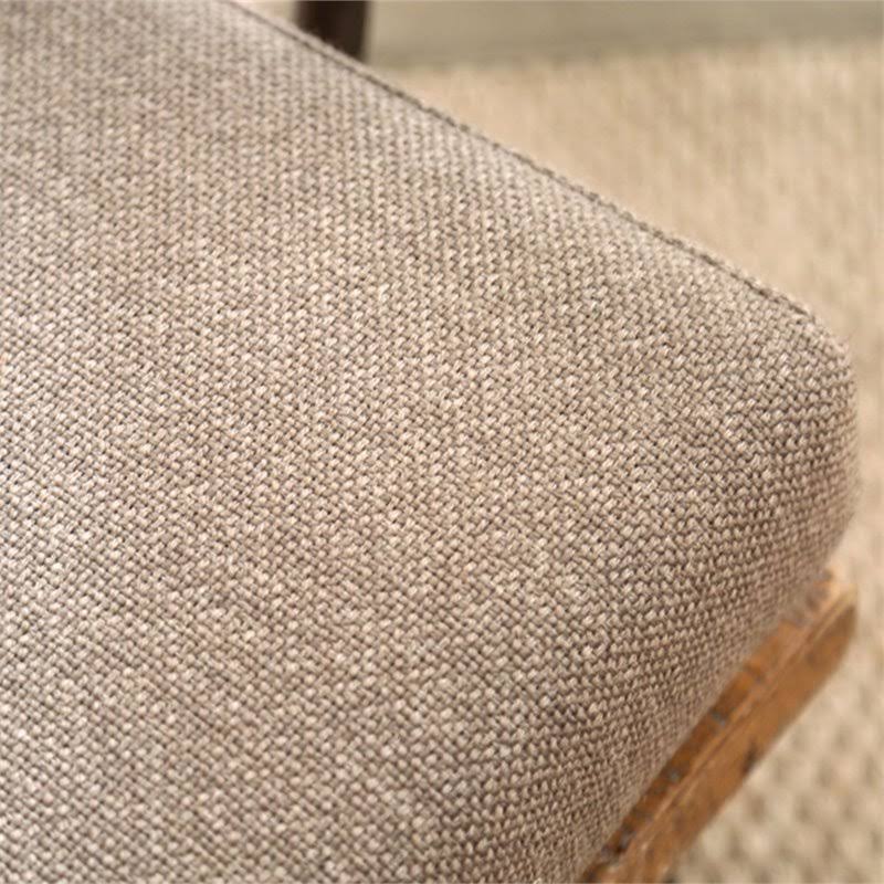 Rustic Metal Legs Accent Chair K821