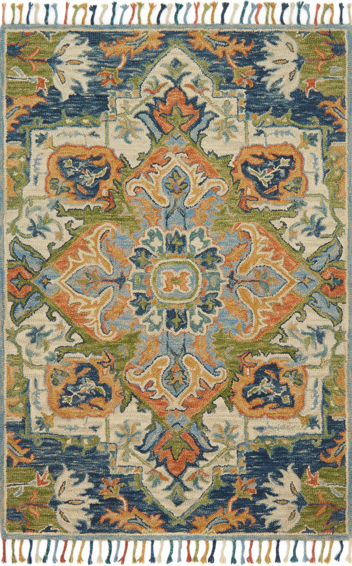 Blue Multi Rug P5925