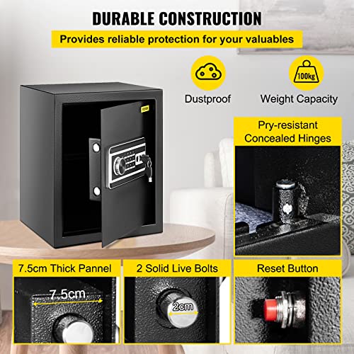 2.1 CU.FT Q235 Steel Safe Box with Digital Keypad I429