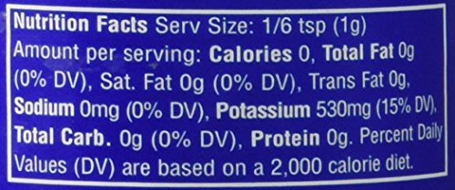 Sodium-Free Salt Substitute, 3oz Shaker Bottle Q372
