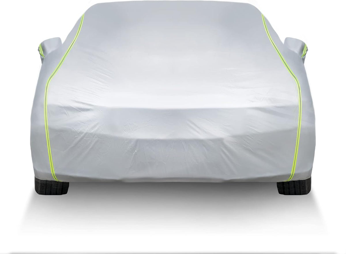 Waterproof All Weather Car Cover with Zipper A2833
