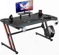Black 47 Gaming Desk with Monitor Stand F6463