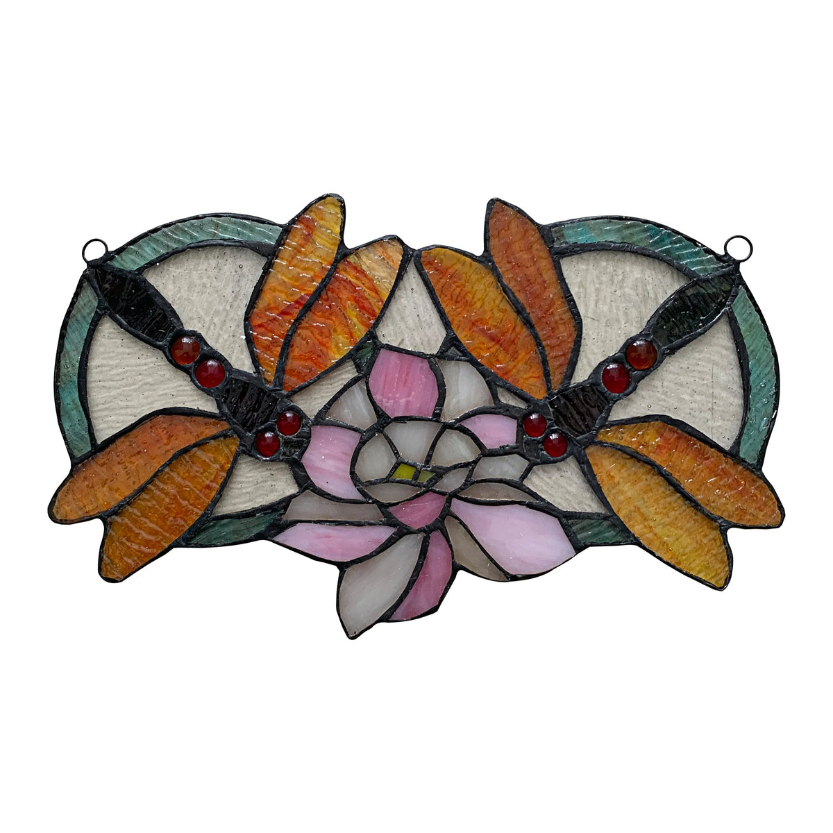 Tiffany-Glass Window Panel 13x22 K9269