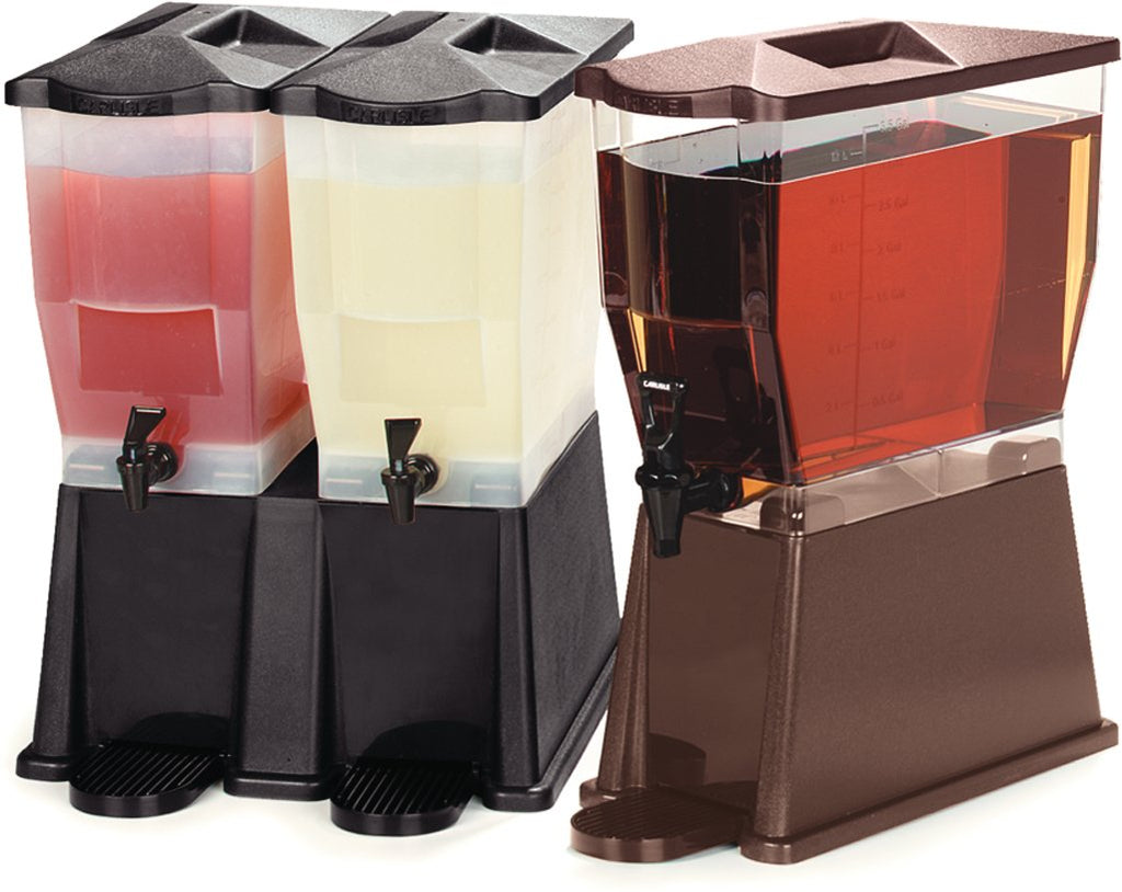 Black 7 Gallon Capacity Double Base X696413