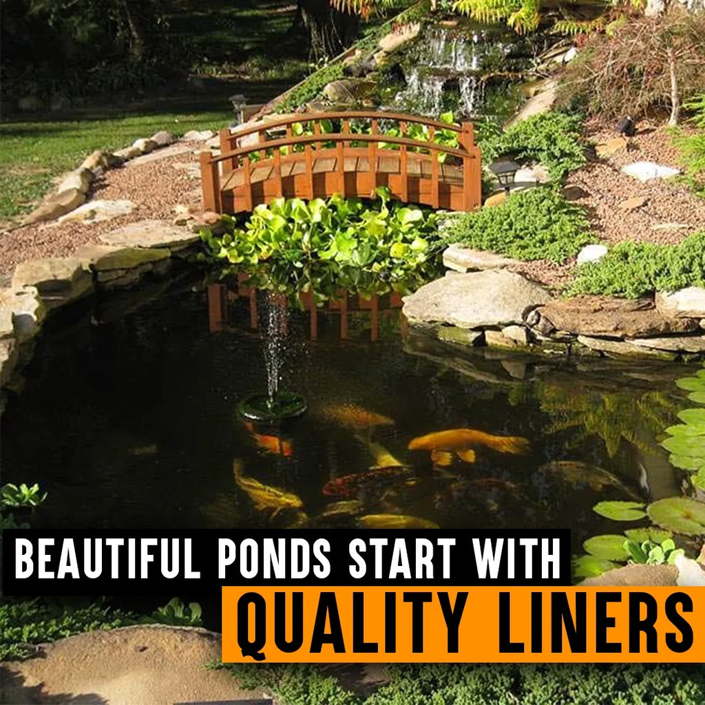 45 Mil EPDM Rubber Pond Liner 4 ft. x 20 ft. U885