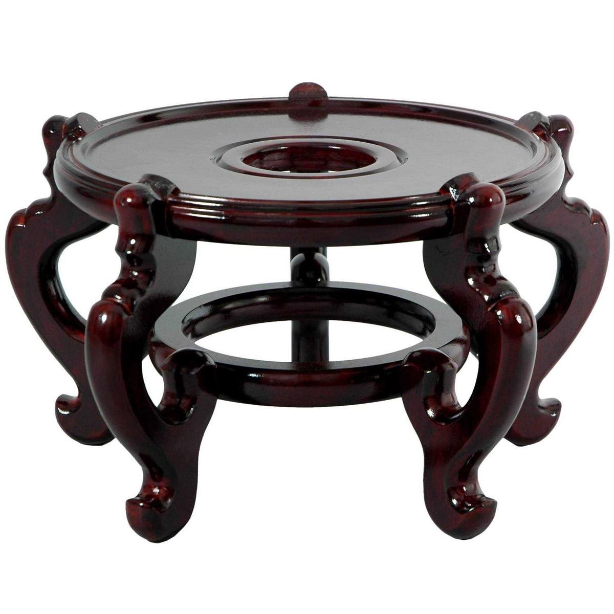 Rosewood Fishbowl Stand E13067