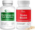 60 Capsules Fat Burner and 30 Capsules Testo Boost Supplement C354