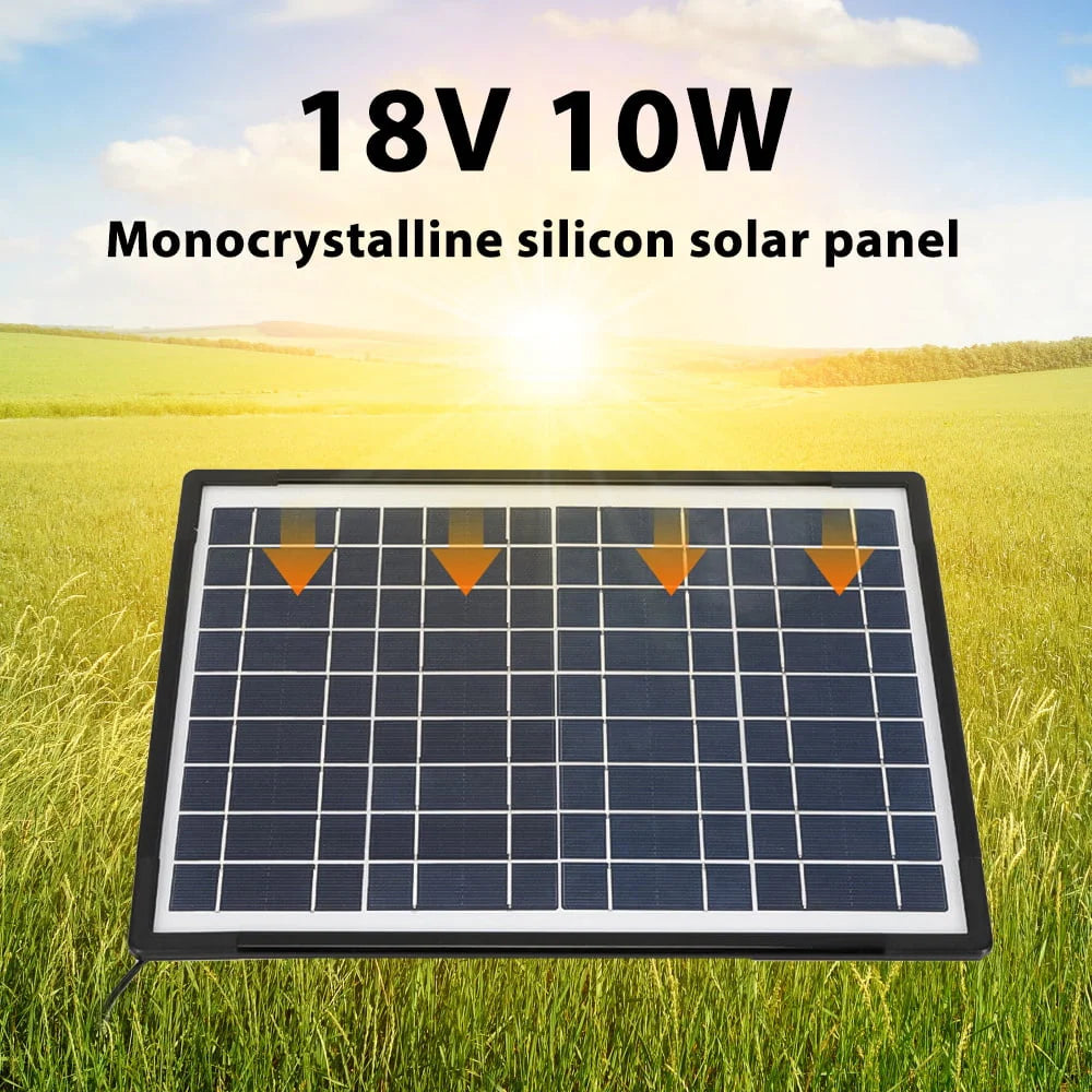 Portable Solar Power Station with 4 LED J997