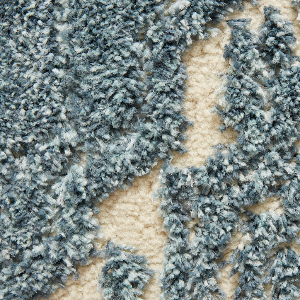 Blue 5' x 8' Area Rug N1071