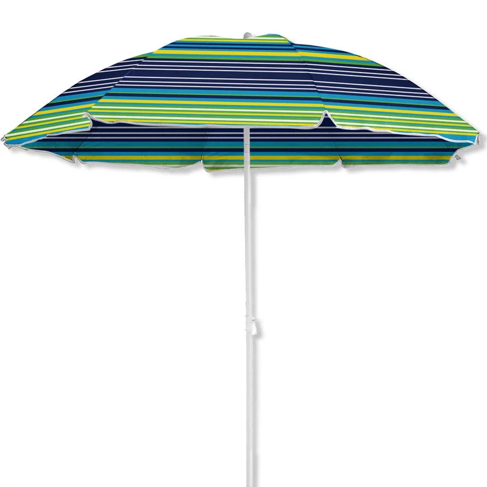 6' Beach Umbrella with UV Protection and Case S55634