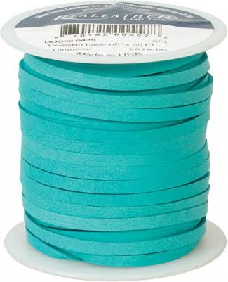 Turquoise Deerskin Lace C3283