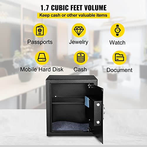 2.1 CU.FT Q235 Steel Safe Box with Digital Keypad I429