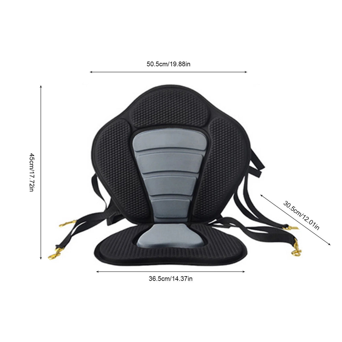 Adjustable Padded Kayak Seat with Storage Bag K48750