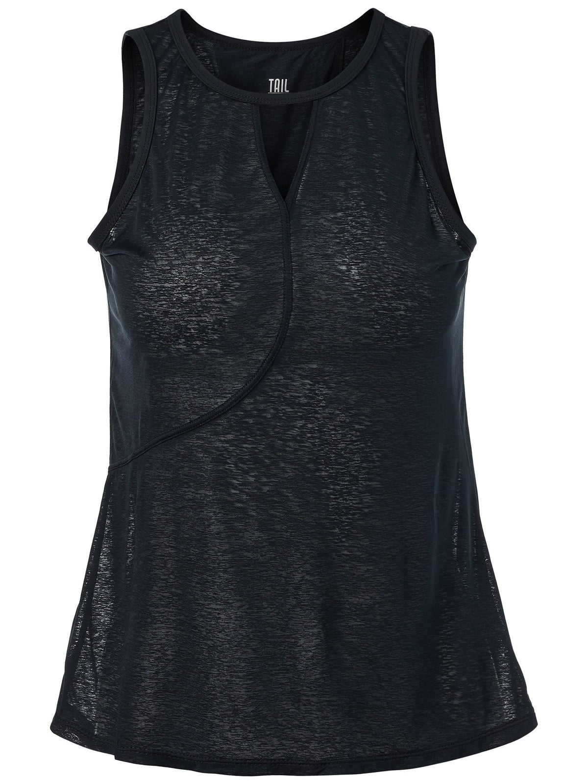 Onyx Black Tank Top K318