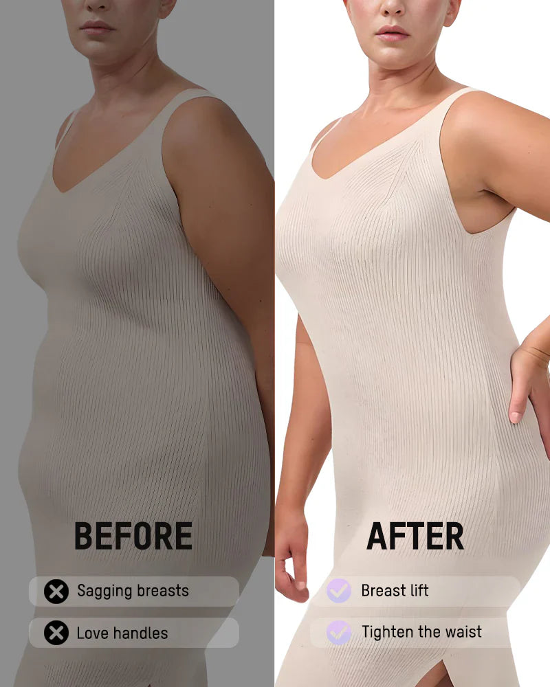 Women's Tummy Control Zip Bodysuit O90433