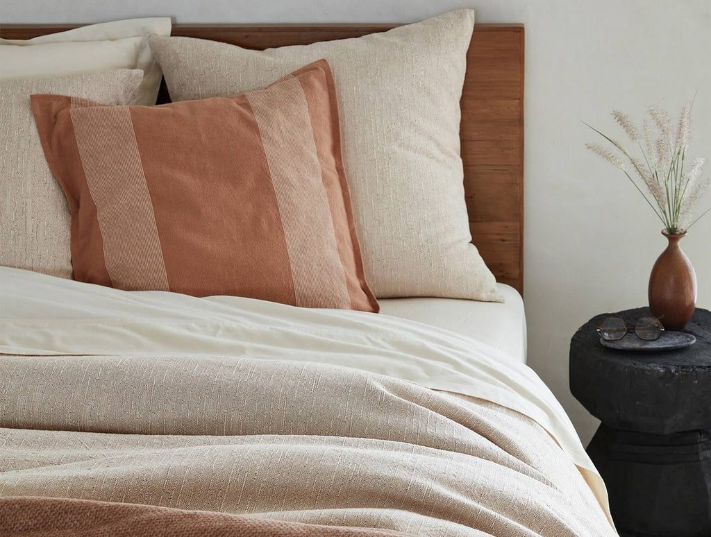 Organic King Duvet Cover Nutmeg V826