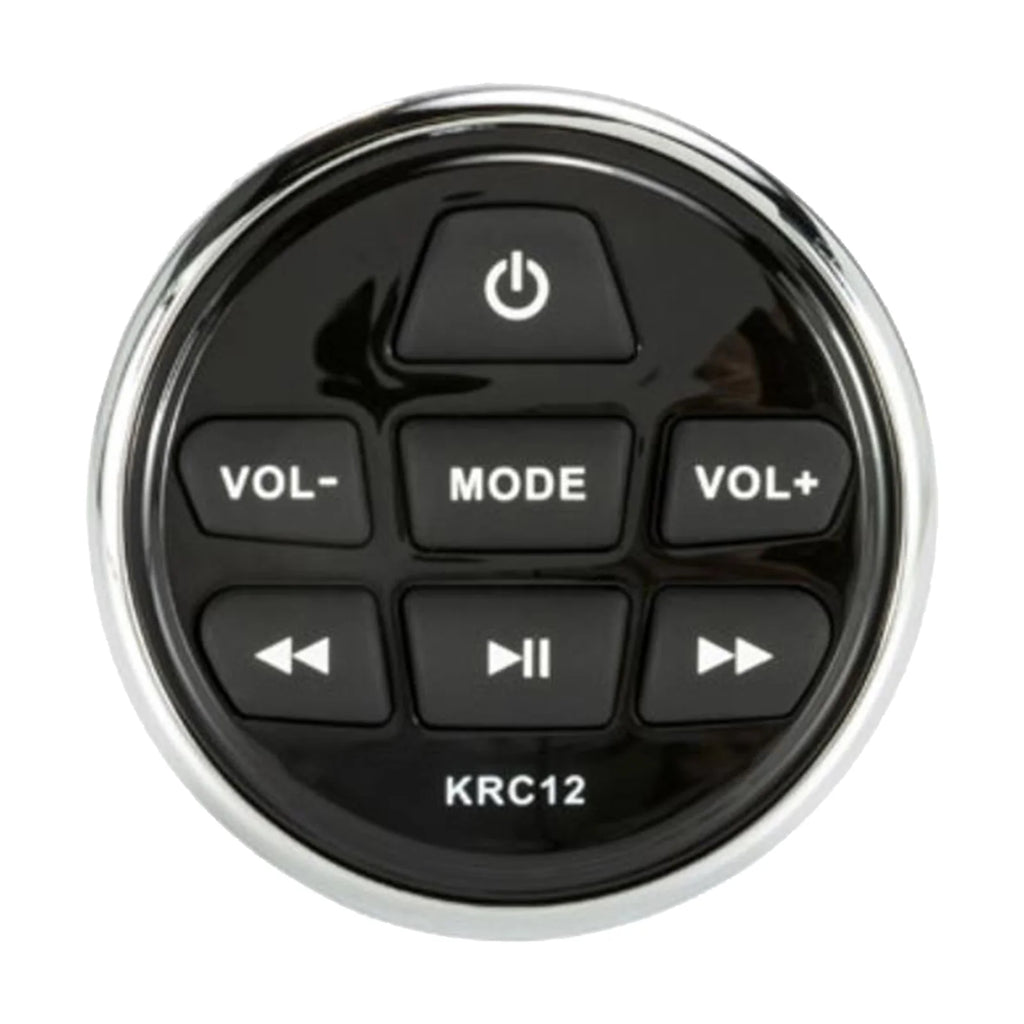 Bluetooth USB Marine Stereo Receiver Bundle with 4x 6.5 2-Way Coaxial LED Speakers P82774
