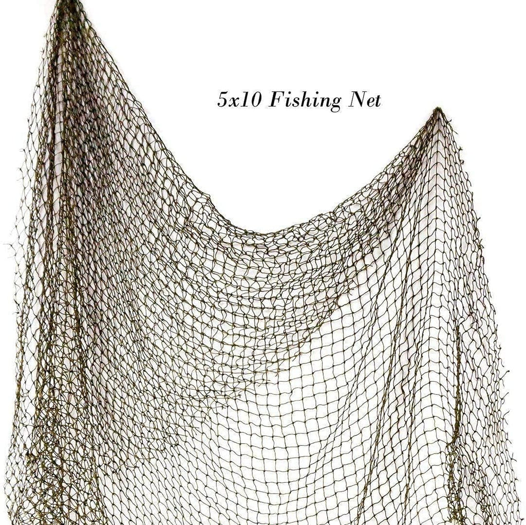 5'x10' (2 Pack) Large Fishing Net Décor H37181