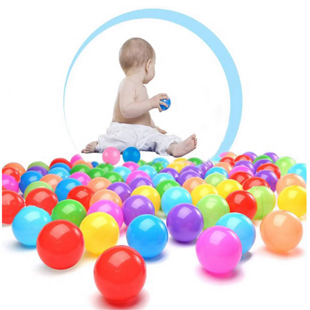 20/50/100PCS 5.5cm Soft Ocean Balls for Play Pool O42396