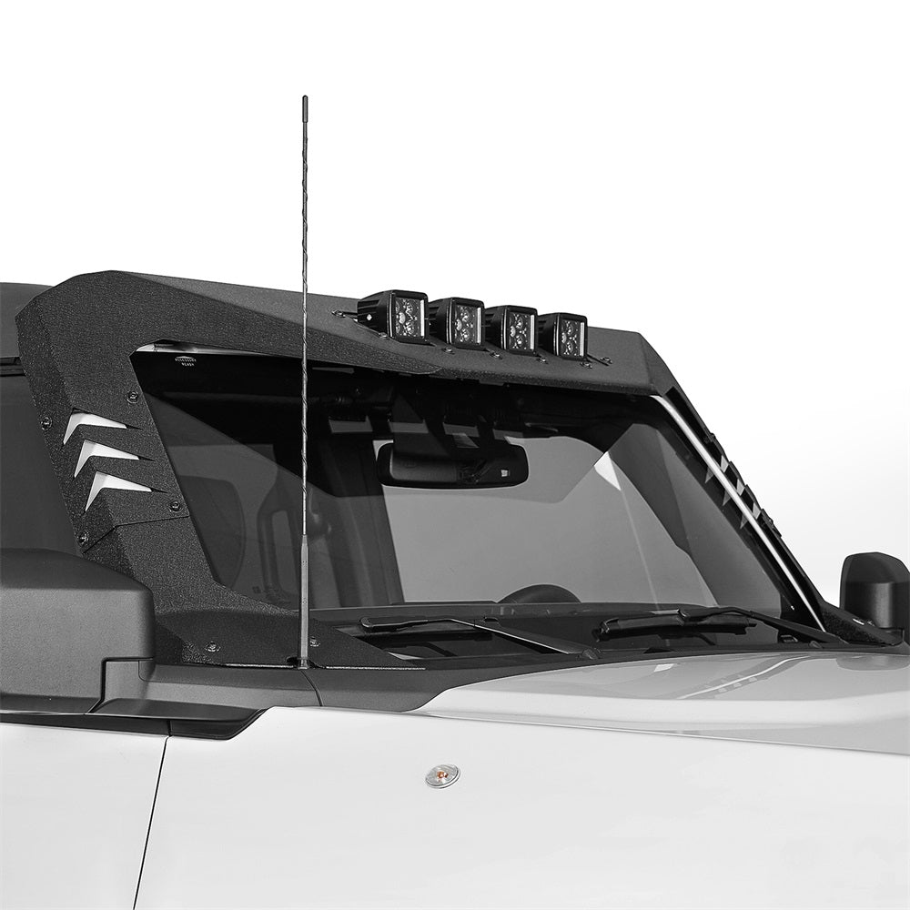 Windshield Visor Frame Cover Roof Sun Cowl Body Armor C6657