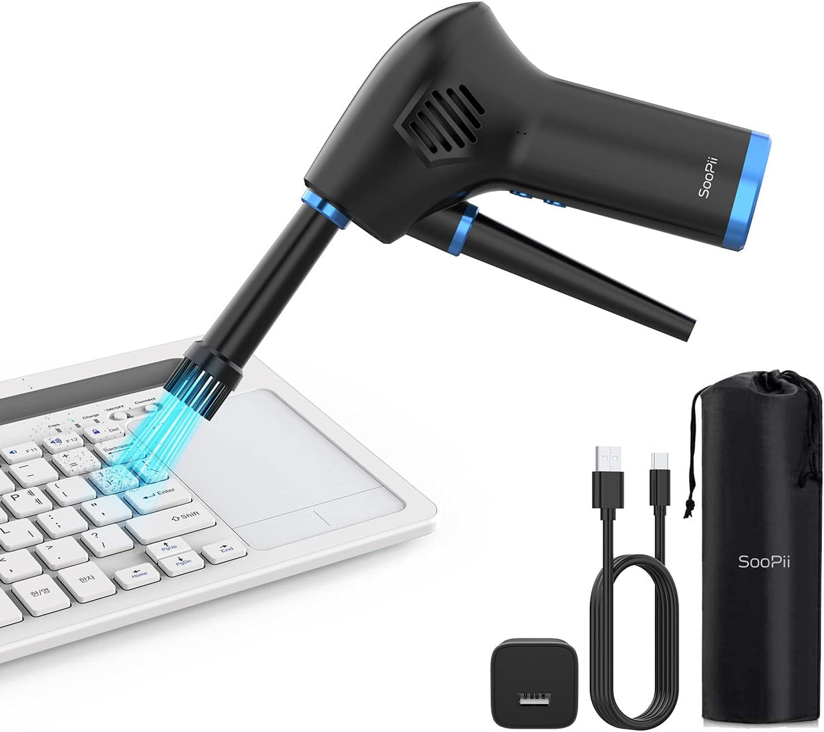 Cordless Air Duster with Rechargeable Battery T752550