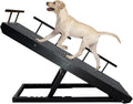 Adjustable Pet Ramp with Non Slip Traction Mat and Safety Side Rails H24023