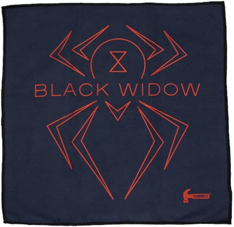 Hammer Black Widow 3.0 Bowling Ball 12lbs Micro Suede Towel Bundle P2843