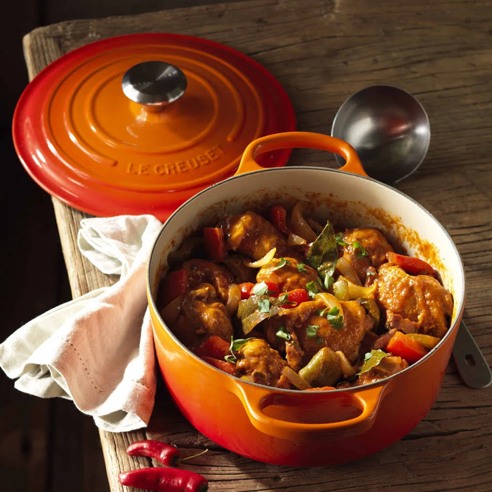 Round Casserole Cast Iron 22 cm Satin Black C88255