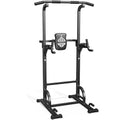 Pull Up Bar Dip Station Power Tower Home Gym Strength Training Equipment N84321