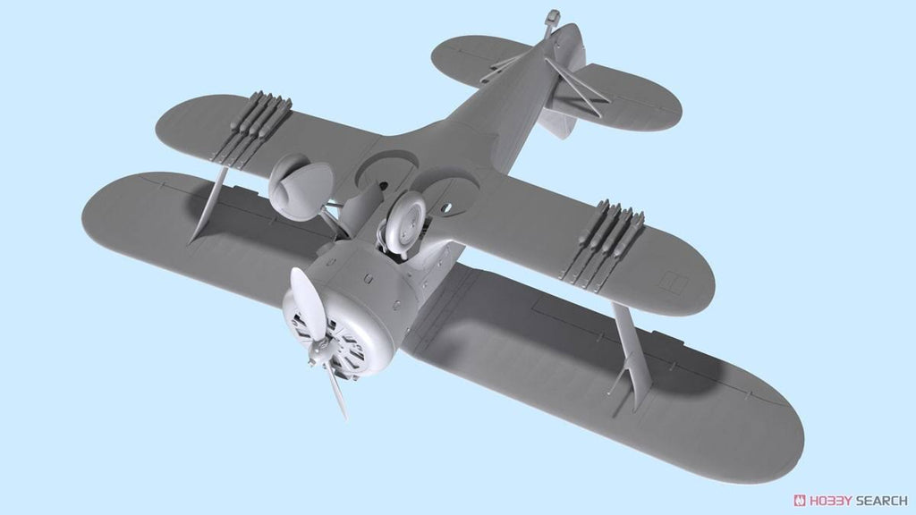 1/32 Soviet Fighter Model WWII Polikarpov I-153 Chaika Scale Q5487