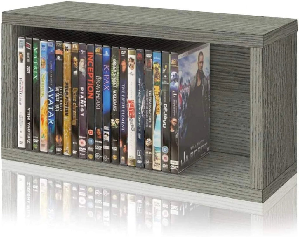 Media Storage Rack Shelf Organizer Holds 30 Games O809750