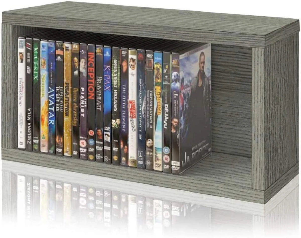 Media Storage Rack Shelf Organizer Holds 30 Games O809750