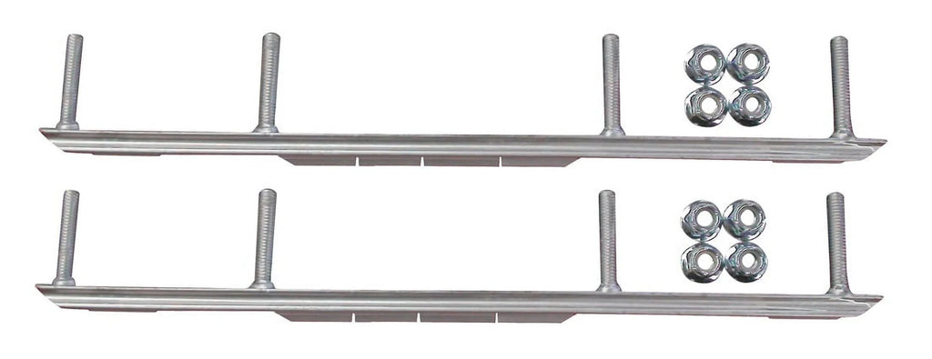 Green BX Snowmobile Skis Complete Kit I97410