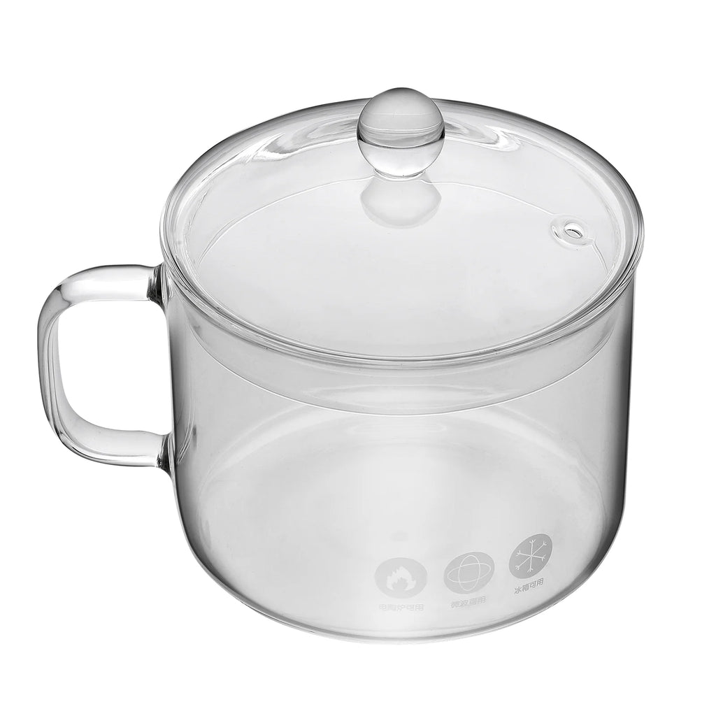 Heat-resistant Glass Pot with Handle A883106